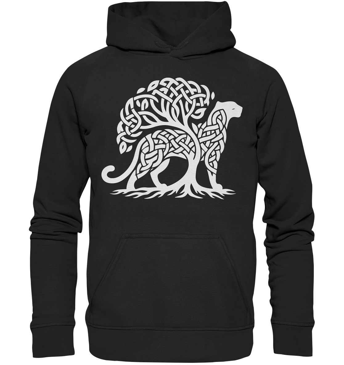 Keltischer Lebensbaum Panther - Basic Unisex Hoodie