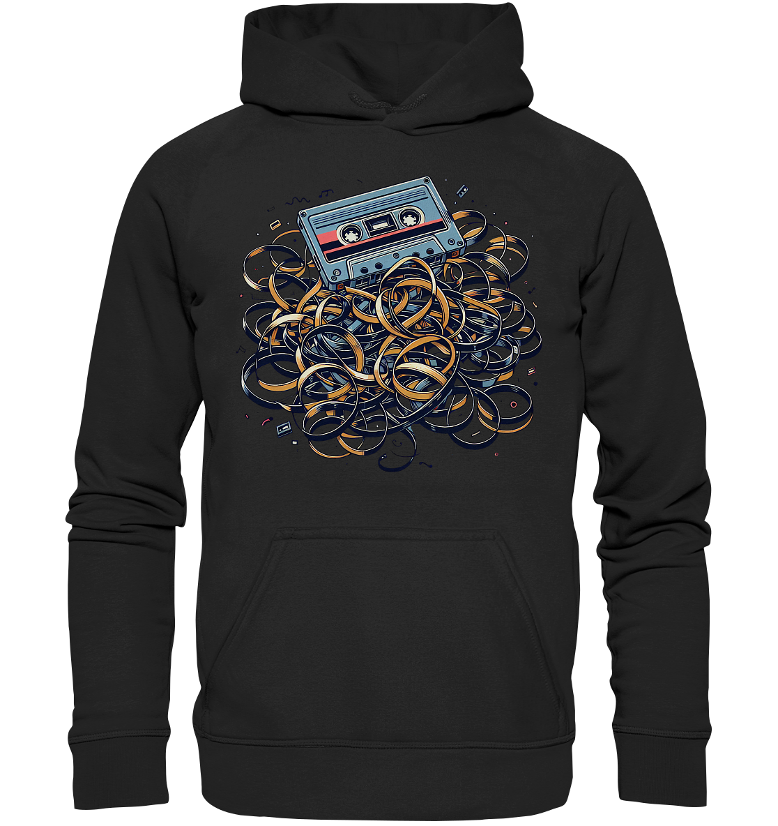80s Kasettentape - Basic Unisex Hoodie