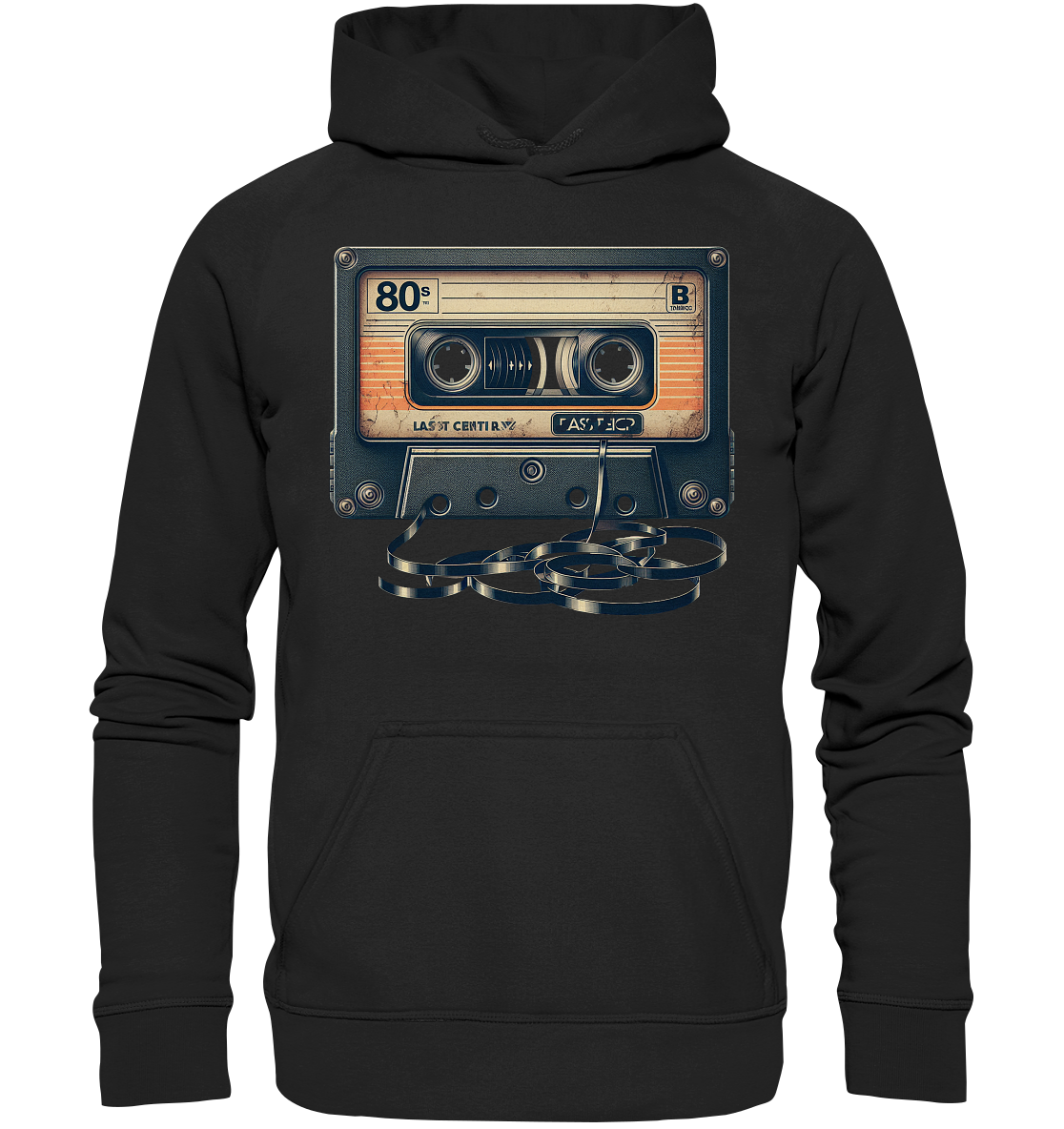 80s Kassettentape - Basic Unisex Hoodie