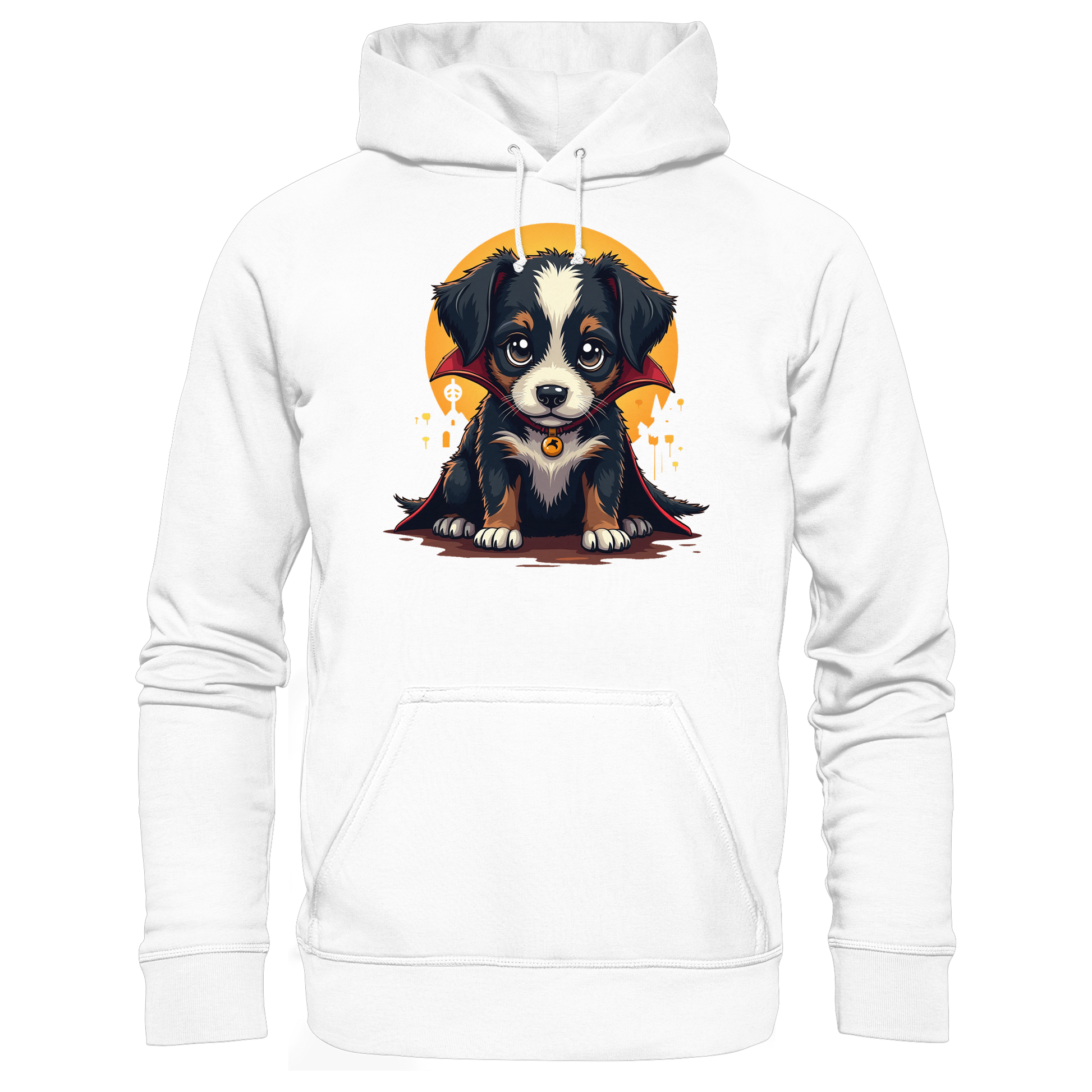 Halloween Vampir Welpe lusitg - Basic Unisex Hoodie