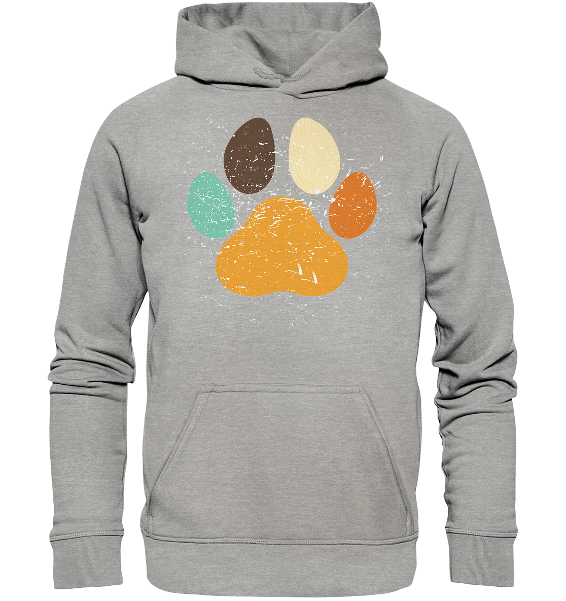 Bunte Pfote - Basic Unisex Hoodie