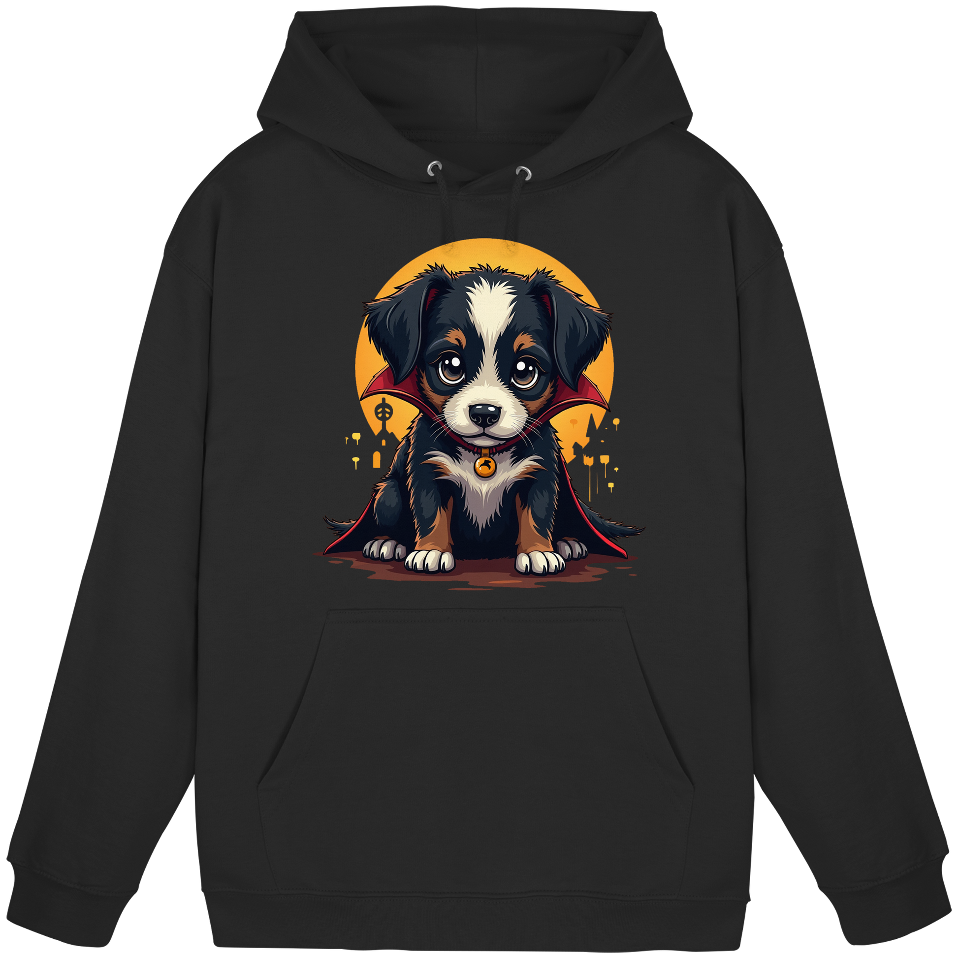 Halloween Vampir Welpe lusitg - Basic Unisex Hoodie