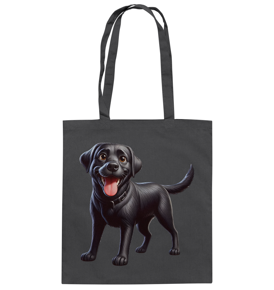 Cartoon Labrador Retreiver - personalisierbar - Baumwolltasche