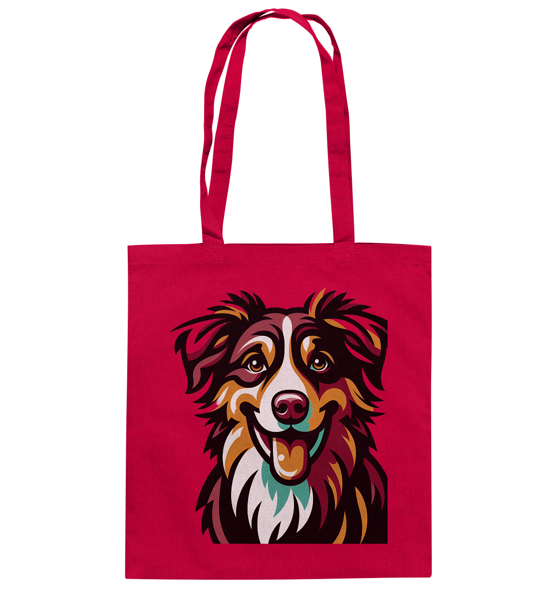 Australian Shepherd Hund - personalisierbar - Baumwolltasche