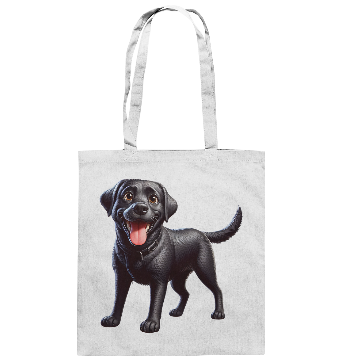 Cartoon Labrador Retreiver - personalisierbar - Baumwolltasche