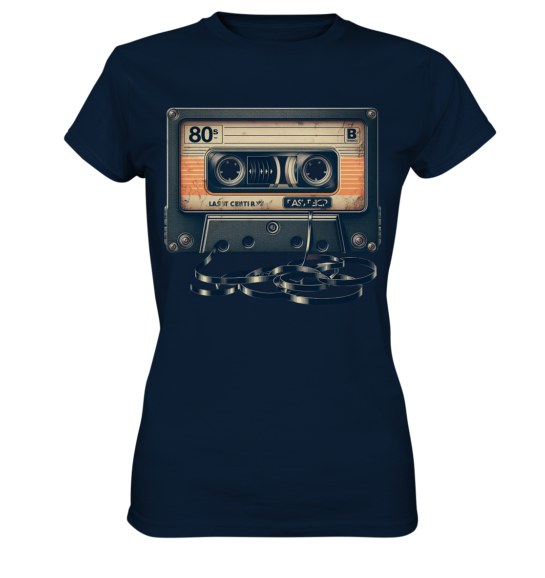 80s Kassettentape - Ladies Premium Shirt