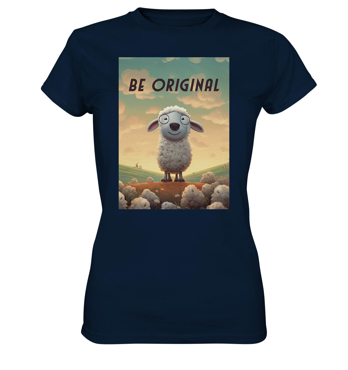 Be Original Shaf Motivation  - Ladies Premium Shirt
