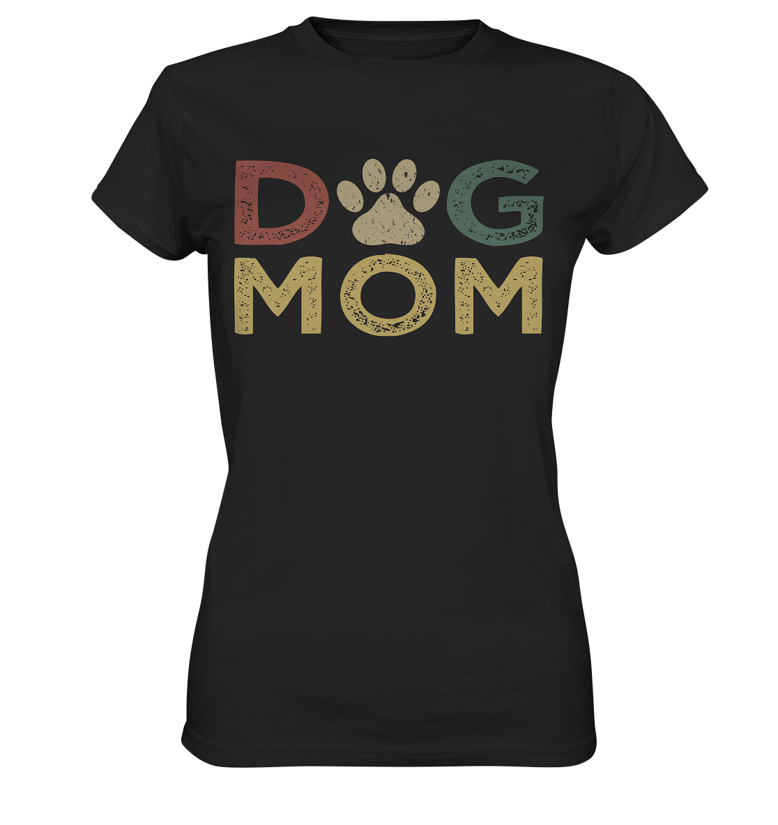 Dog Mum - personalisierbar - Ladies Premium Shirt