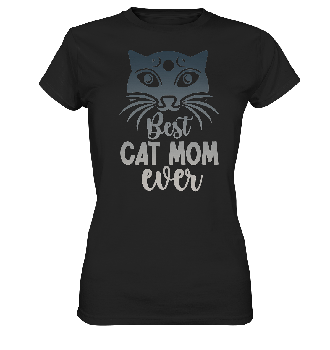 Best Cat Mum ever personalisierbar - Ladies Premium Shirt