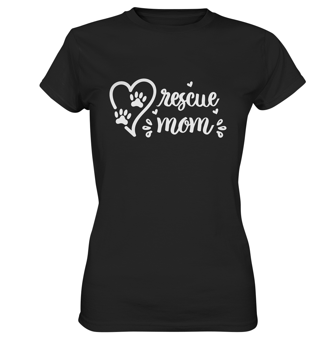 Rescue Mom - Personalisiert - Ladies Premium Shirt