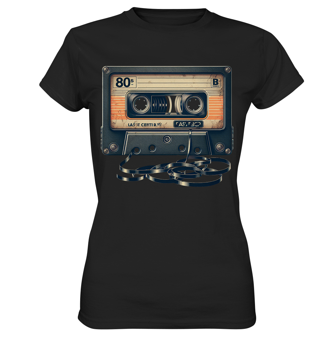 80s Kassettentape - Ladies Premium Shirt