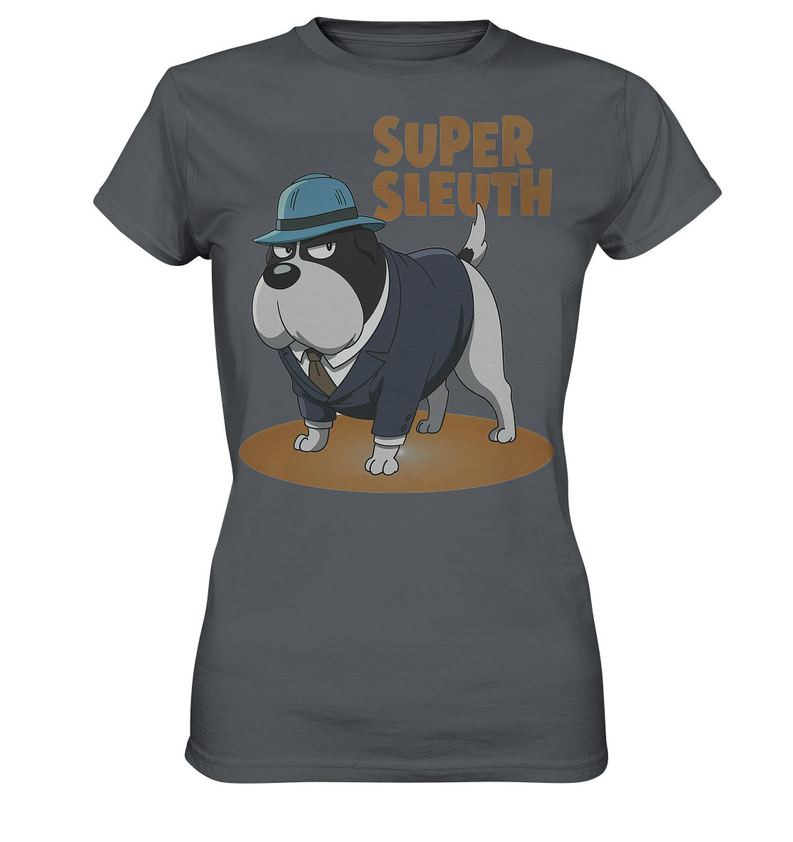 Hund Super Sleuth Detektiv - Ladies Premium Shirt