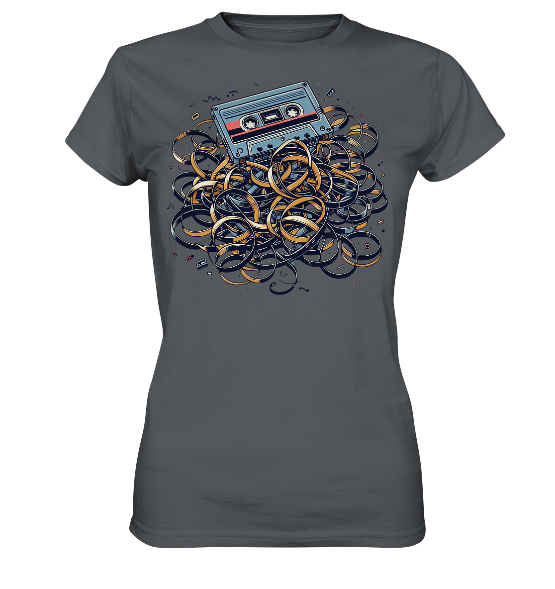 80s Kasettentape - Ladies Premium Shirt
