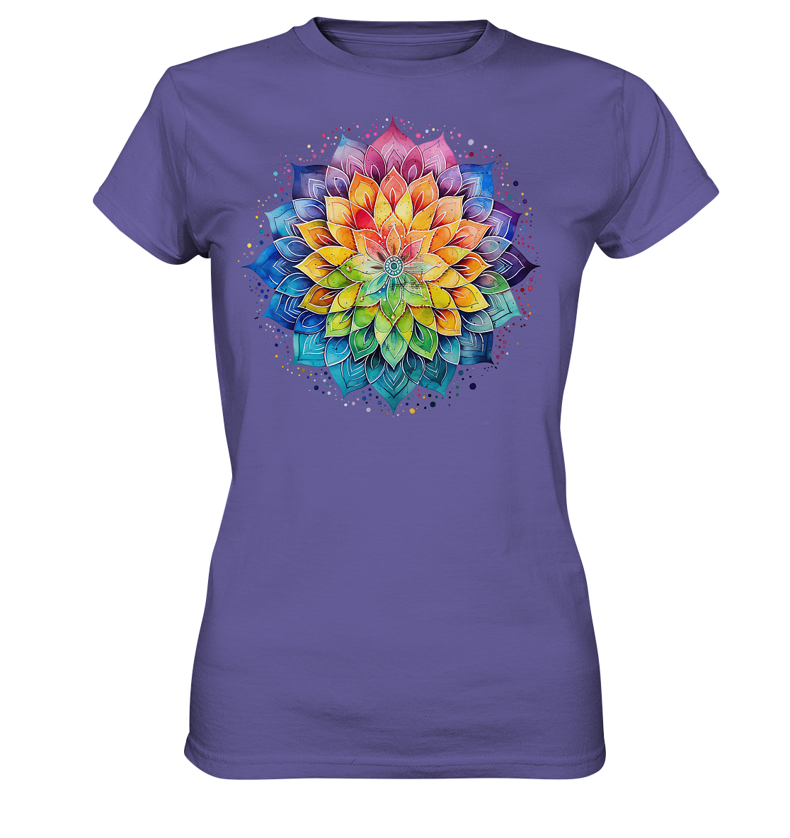 Lotus Mandala Yoga - Ladies Premium Shirt