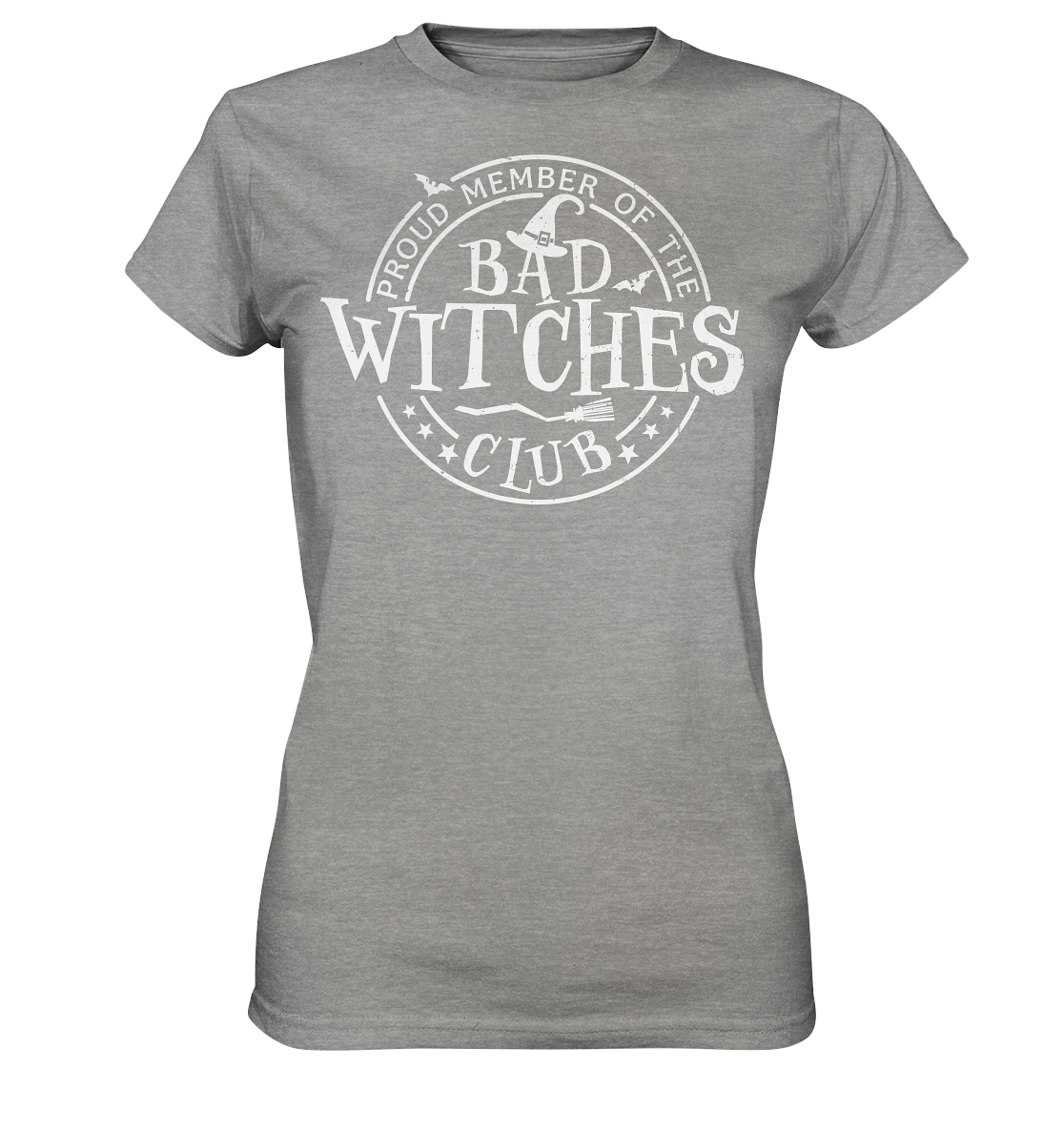 Bad Witches Club Halloween - Ladies Premium Shirt