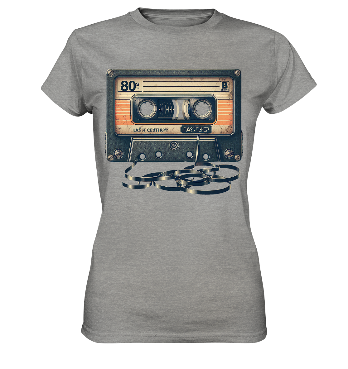 80s Kassettentape - Ladies Premium Shirt