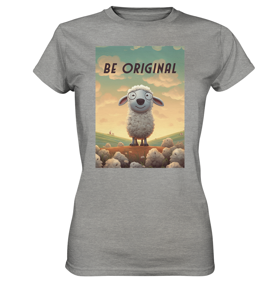 Be Original Shaf Motivation  - Ladies Premium Shirt