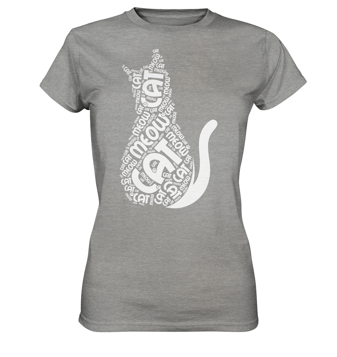 Katzen Cat slogan  - Ladies Premium Shirt