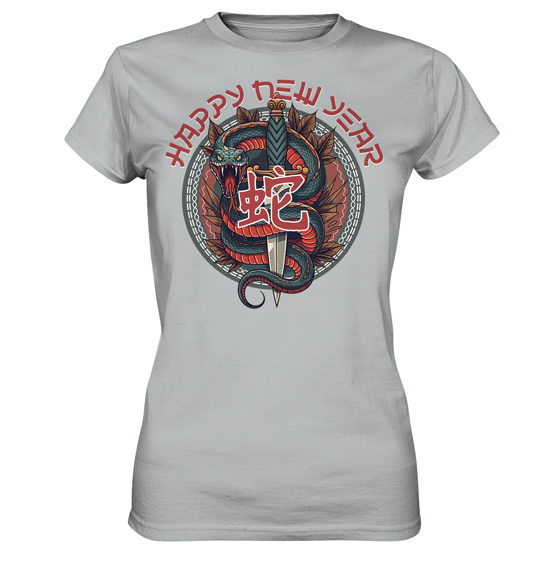 Chinese Snake - Jahr der Schlange - Ladies Premium Shirt