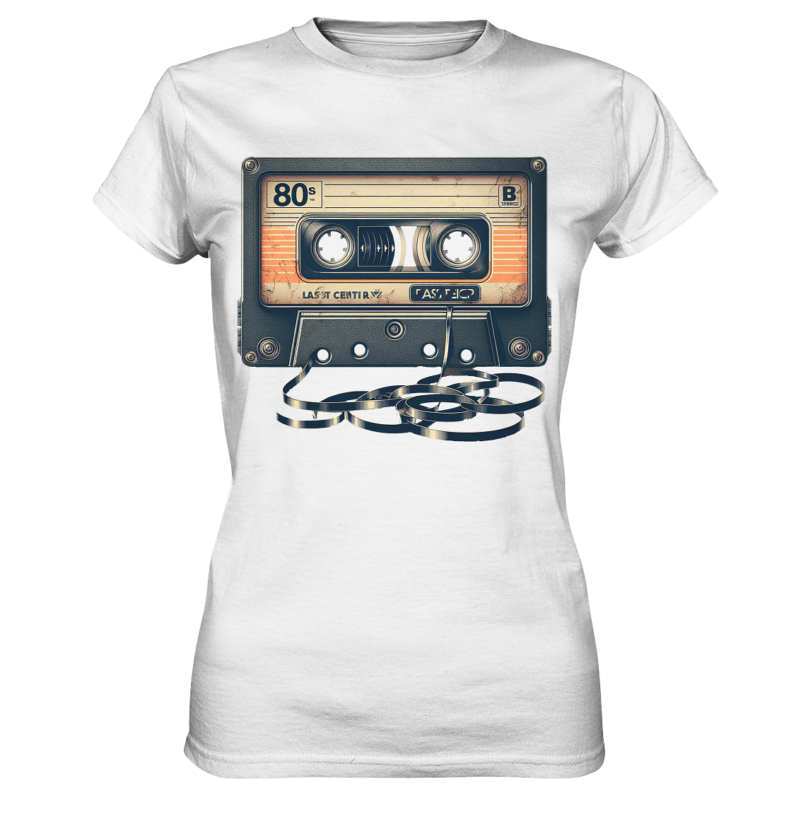 80s Kassettentape - Ladies Premium Shirt