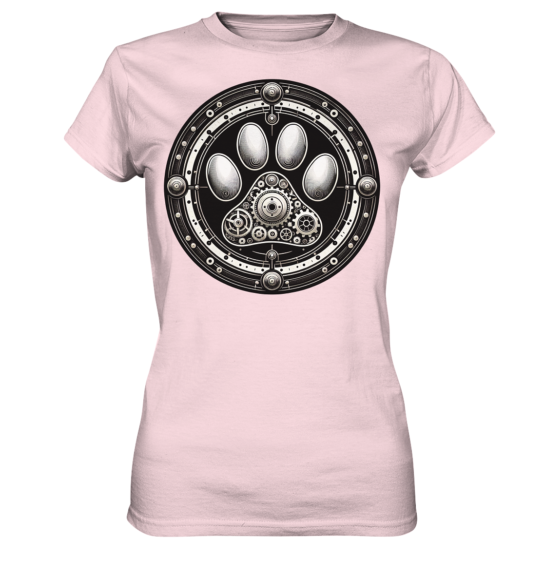 Pfote in Steam Punk Design - Ladies Premium Shirt