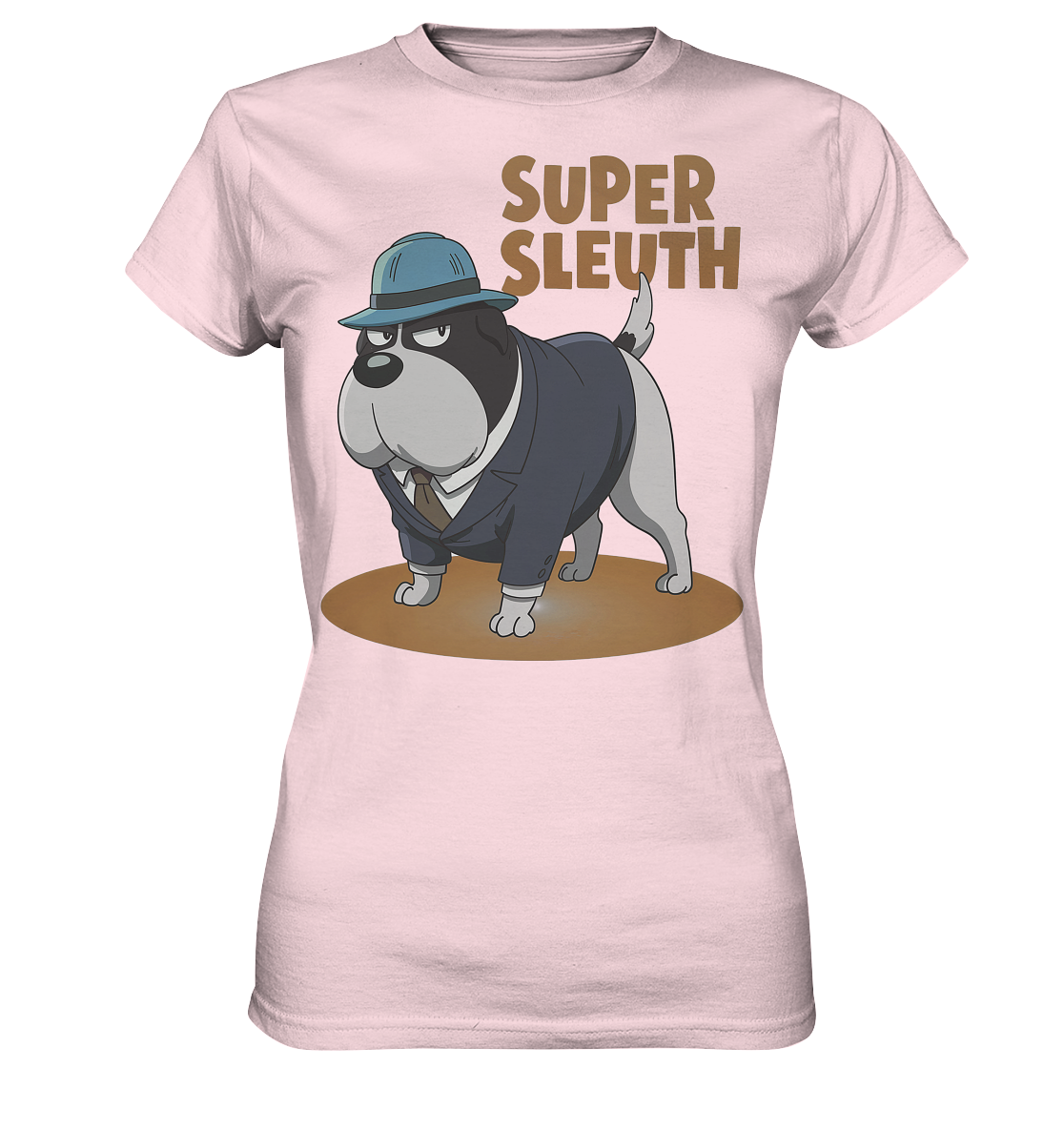 Hund Super Sleuth Detektiv - Ladies Premium Shirt