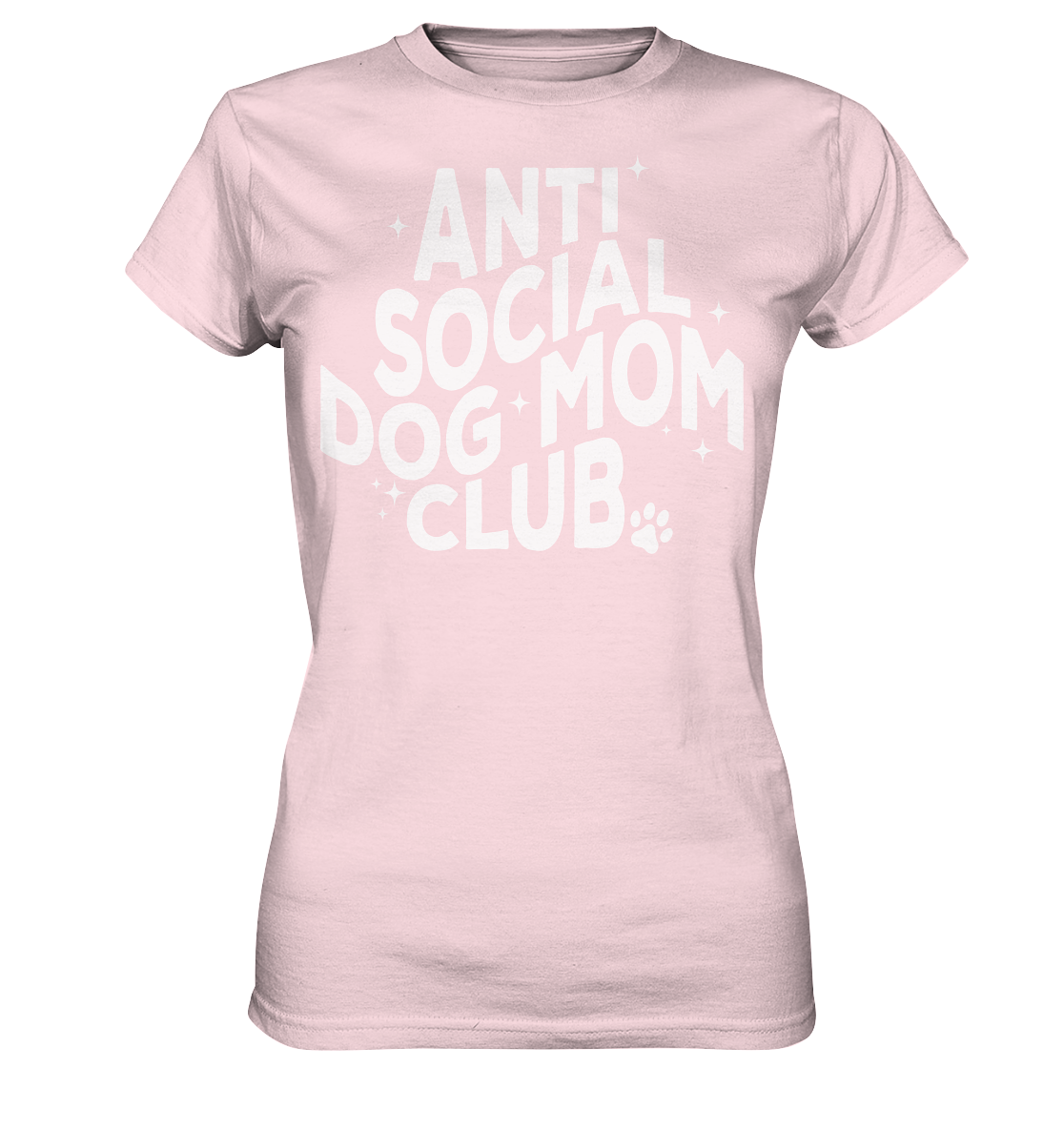 Anti Social Dog Mom Club - Ladies Premium Shirt