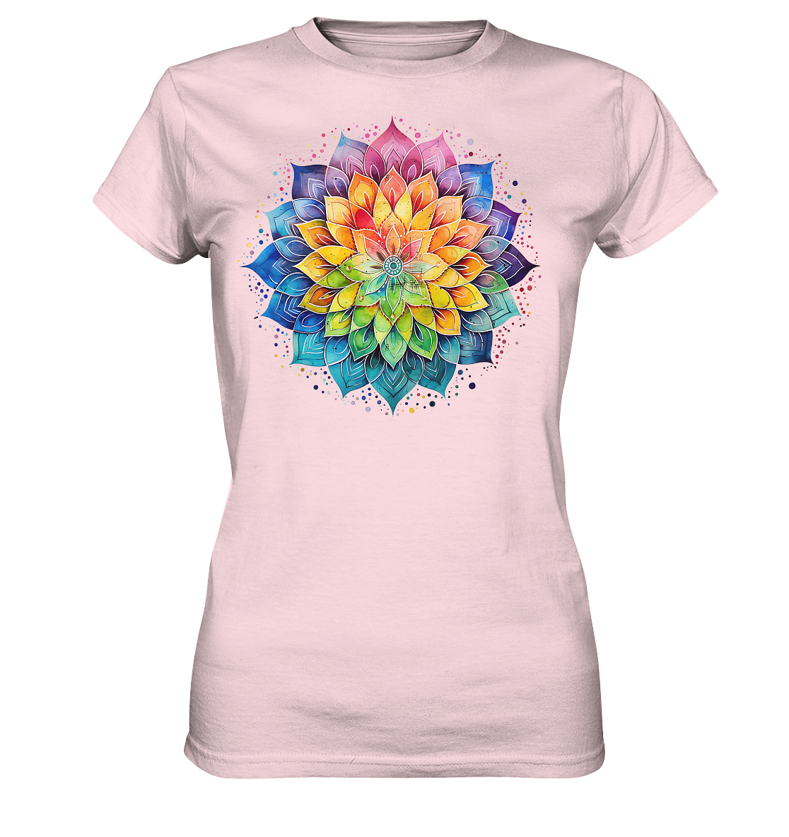 Lotus Mandala Yoga - Ladies Premium Shirt