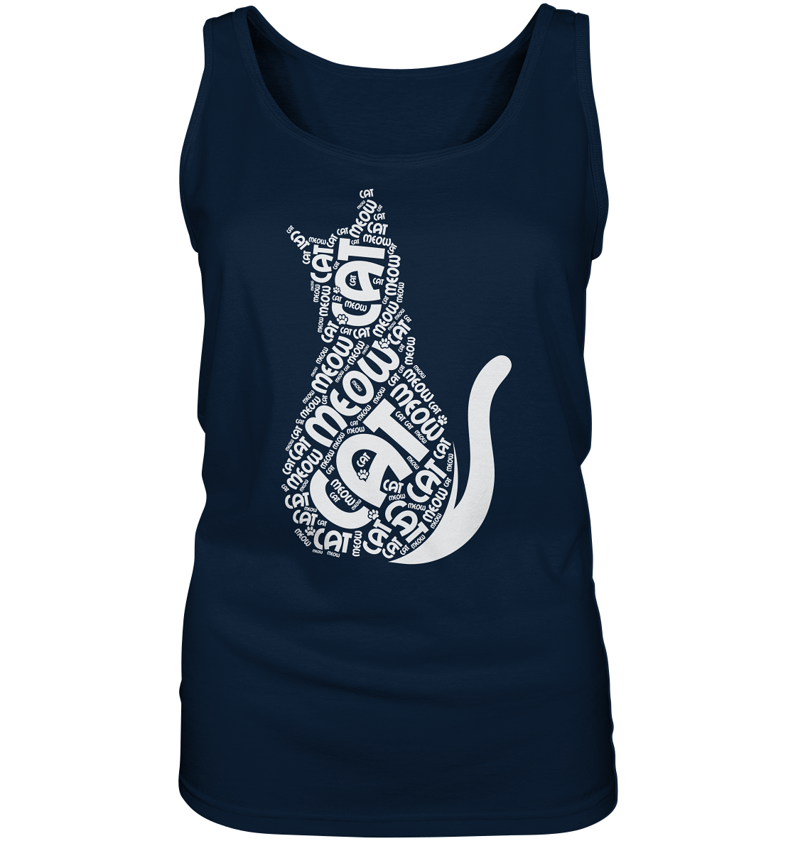 Katzen Cat slogan  - Ladies Tank-Top