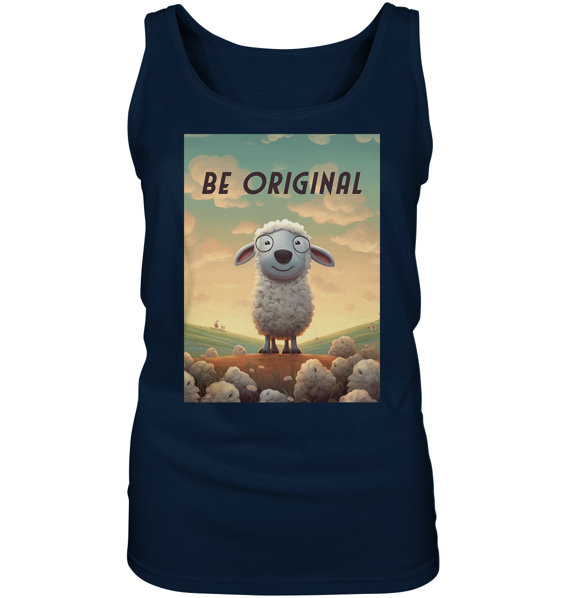 Be Original Shaf Motivation  - Ladies Tank-Top