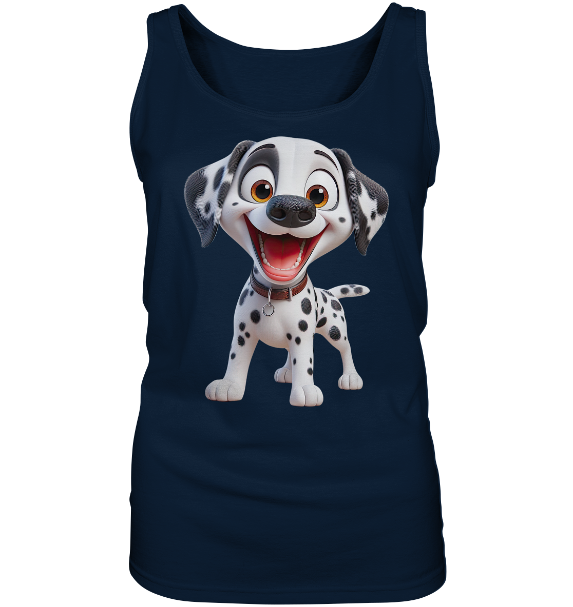 Dalmatina Cartoon - personalisierbar - Ladies Tank-Top