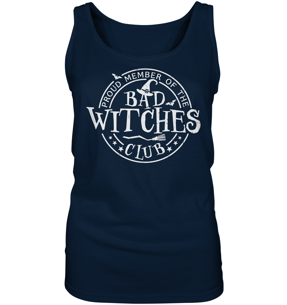 Bad Witches Club Halloween - Ladies Tank-Top
