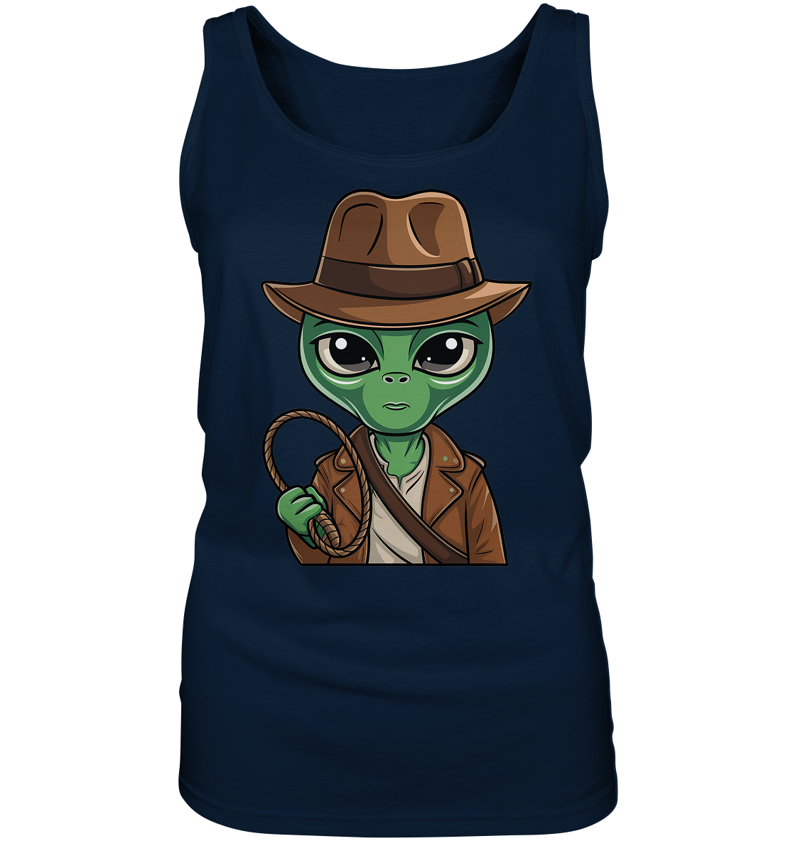 Alien Abenteurer Cartoon - Ladies Tank-Top