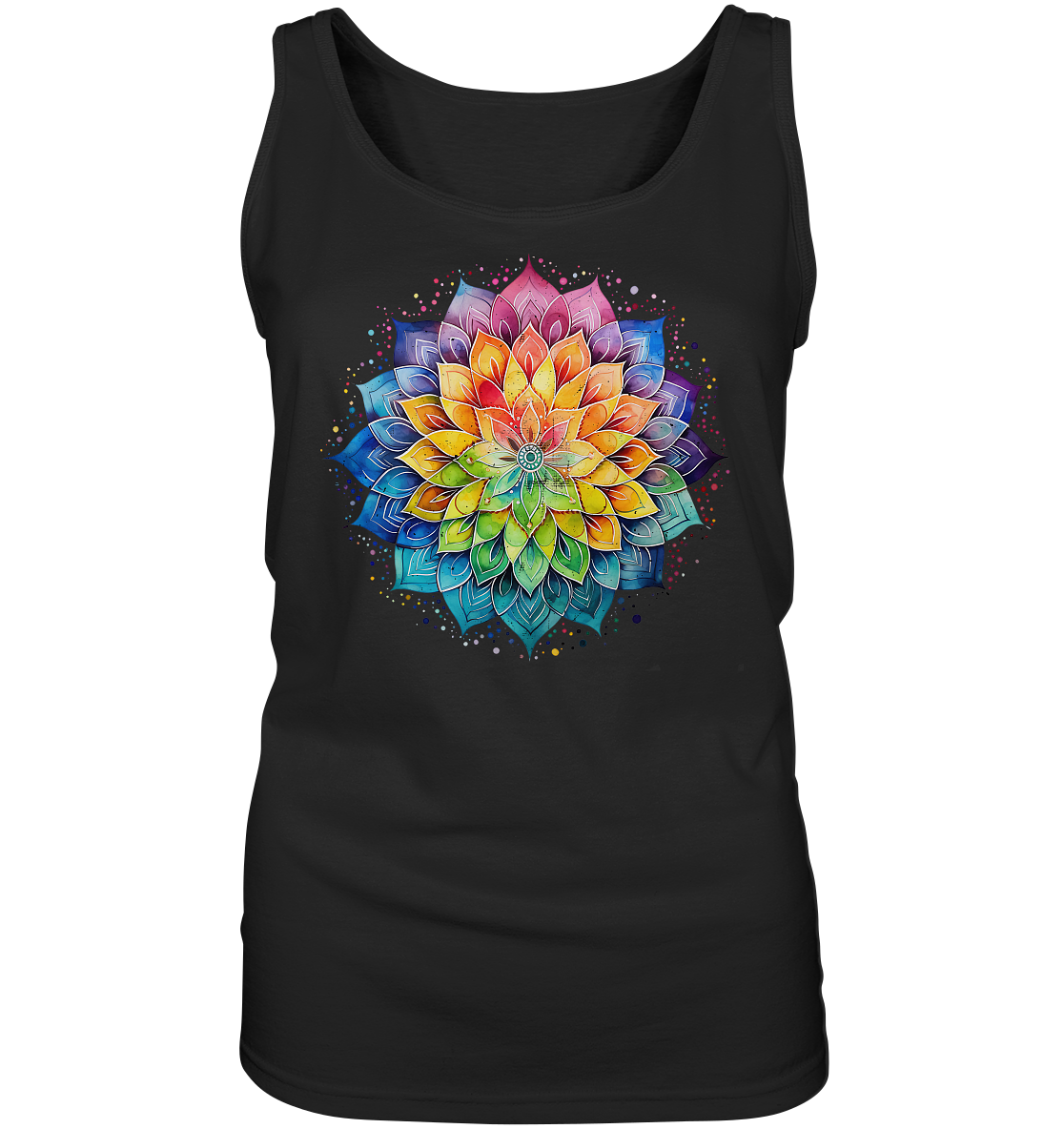 Lotus Mandala Yoga - Ladies Tank-Top