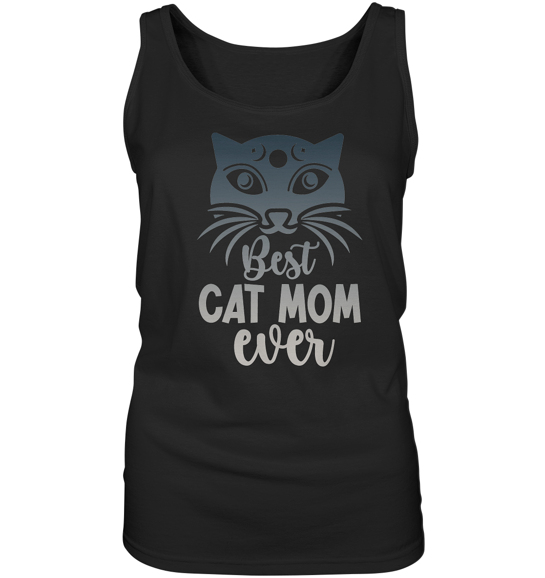 Best Cat Mum ever personalisierbar - Ladies Tank-Top