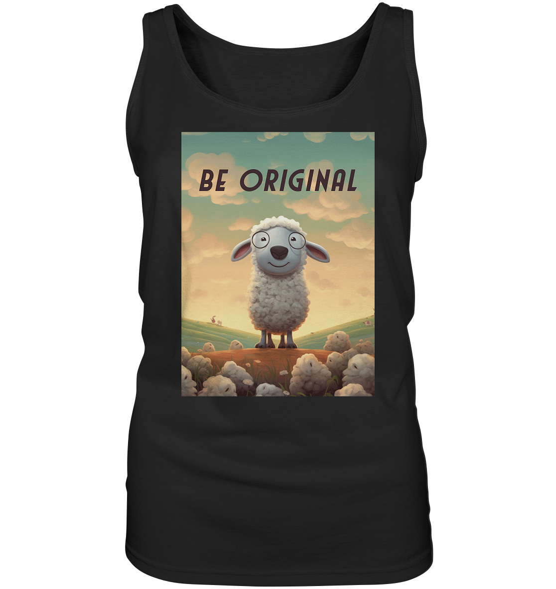 Be Original Shaf Motivation  - Ladies Tank-Top