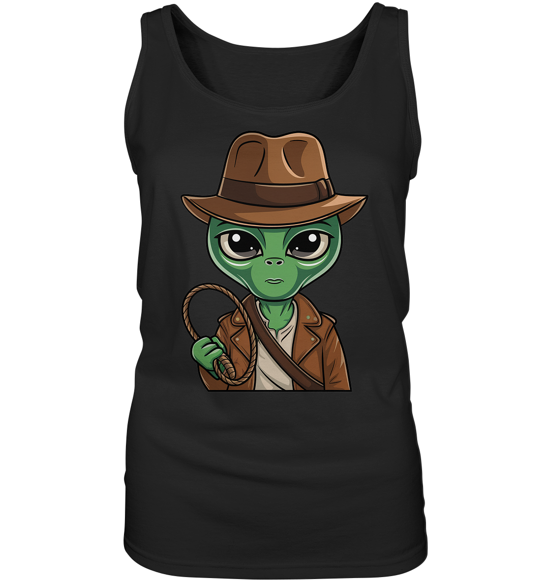 Alien Abenteurer Cartoon - Ladies Tank-Top