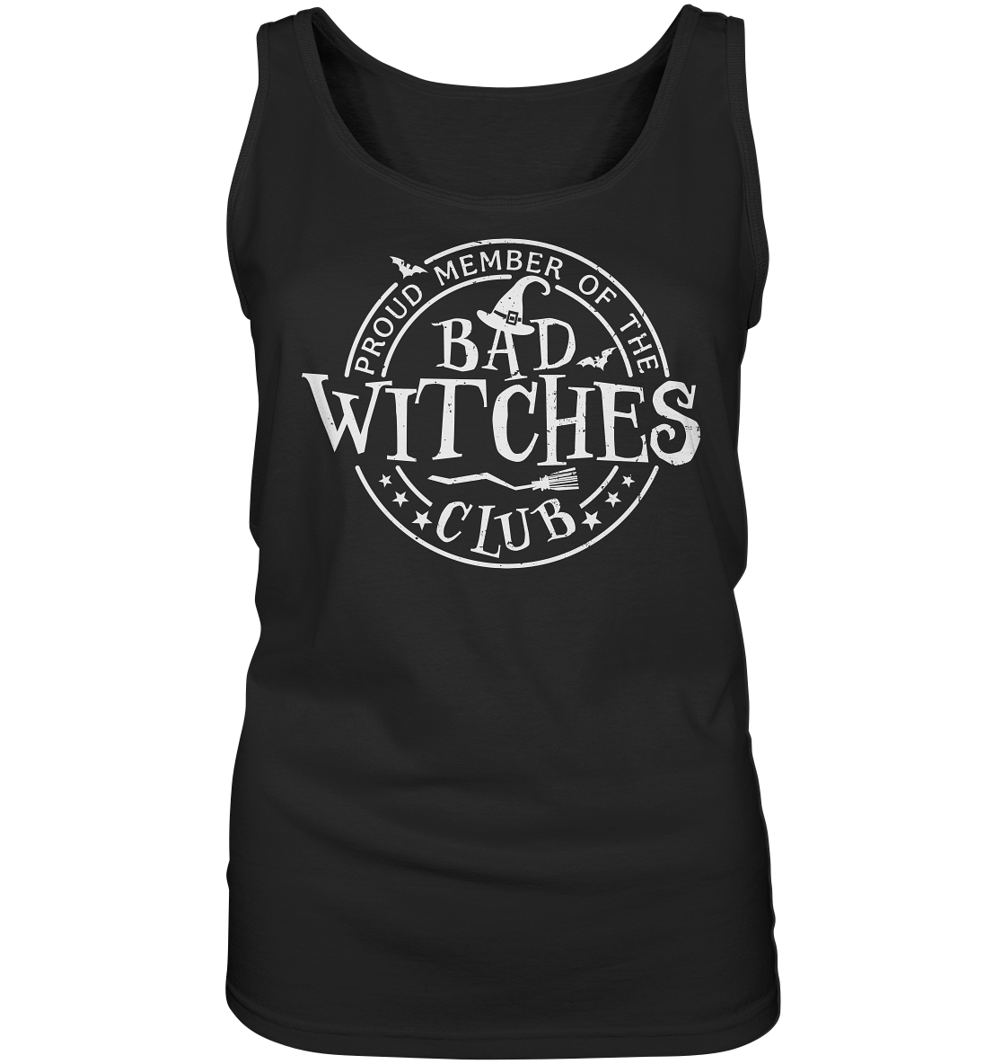 Bad Witches Club Halloween - Ladies Tank-Top