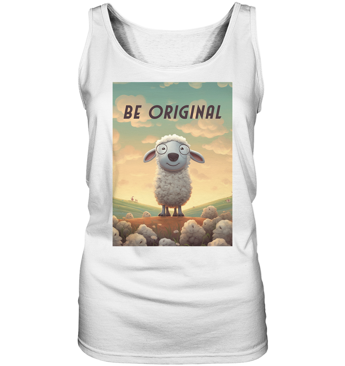 Be Original Shaf Motivation  - Ladies Tank-Top