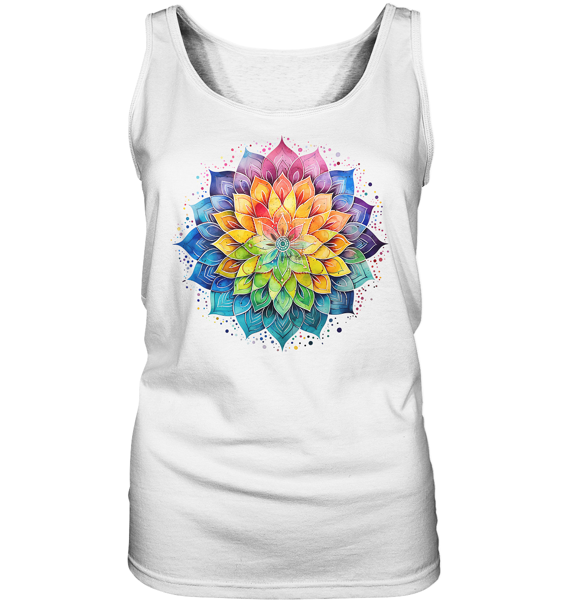 Lotus Mandala Yoga - Ladies Tank-Top