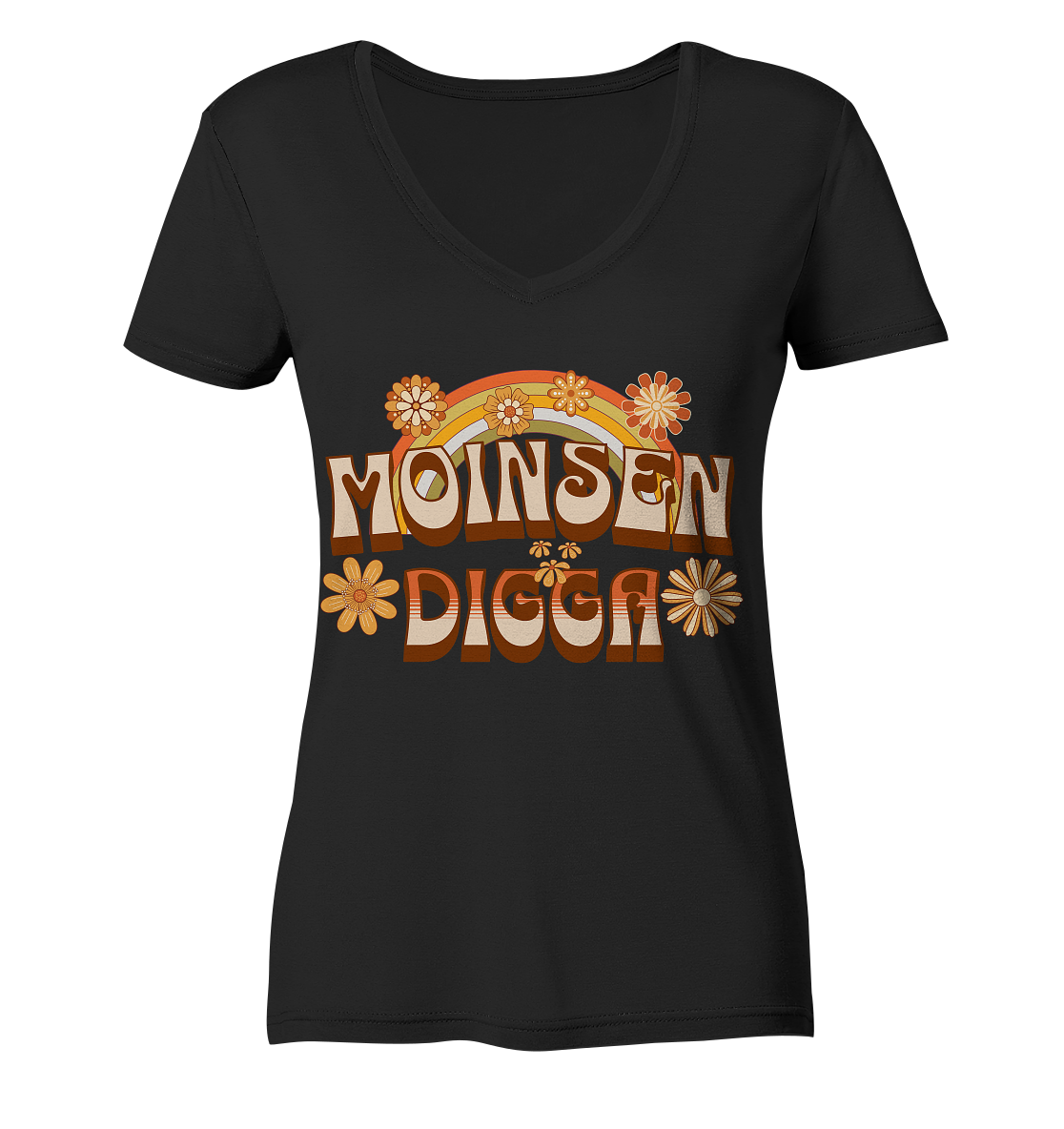 Moinsen Digga - Ladies V-Neck Shirt