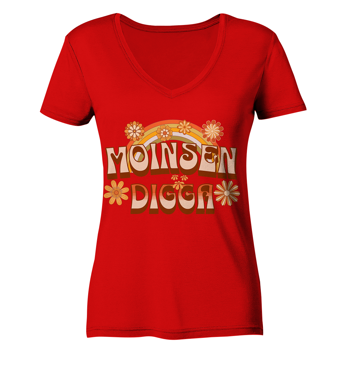 Moinsen Digga - Ladies V-Neck Shirt
