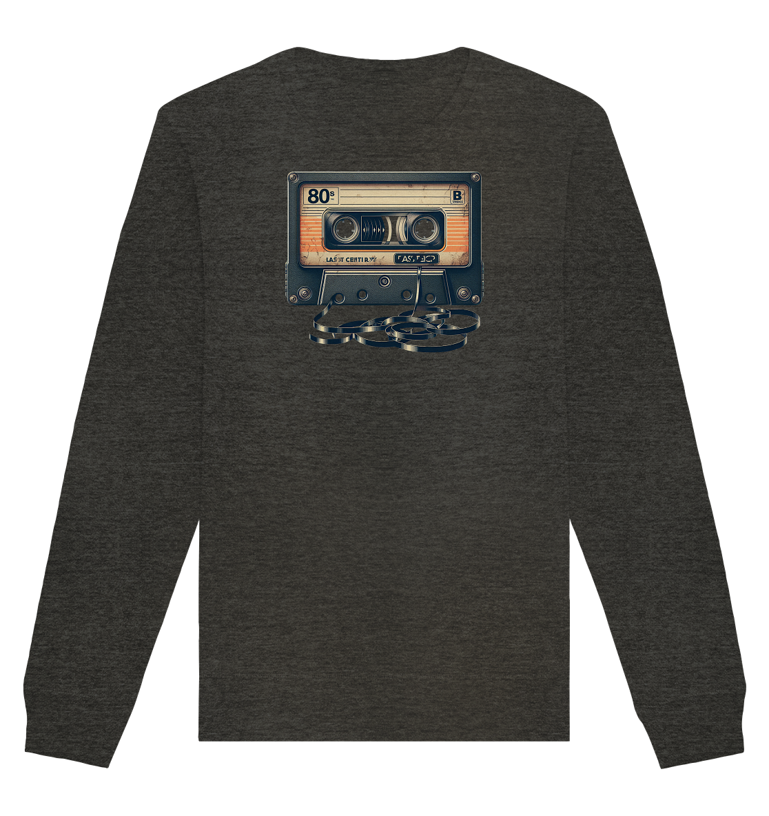 80s Kassettentape - Organic Basic Unisex Sweatshirt