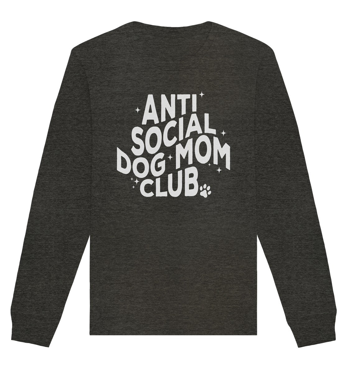 Anti Social Dog Mom Club - Organic Basic Unisex Sweatshirt