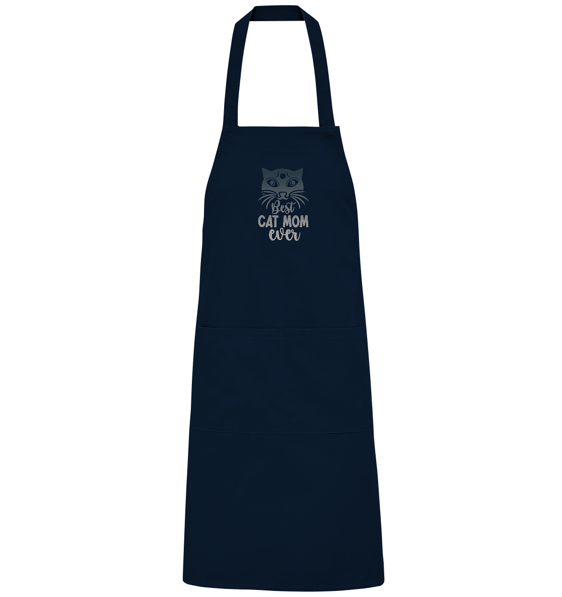 Best Cat Mum ever personalisierbar - Organic Grillschürze