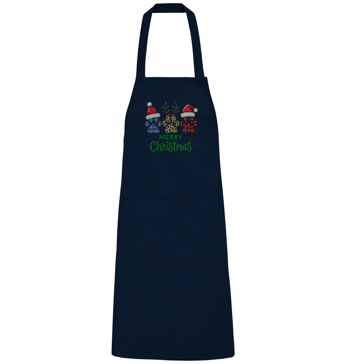 Paw Merry Christmas  - Organic Grillschürze