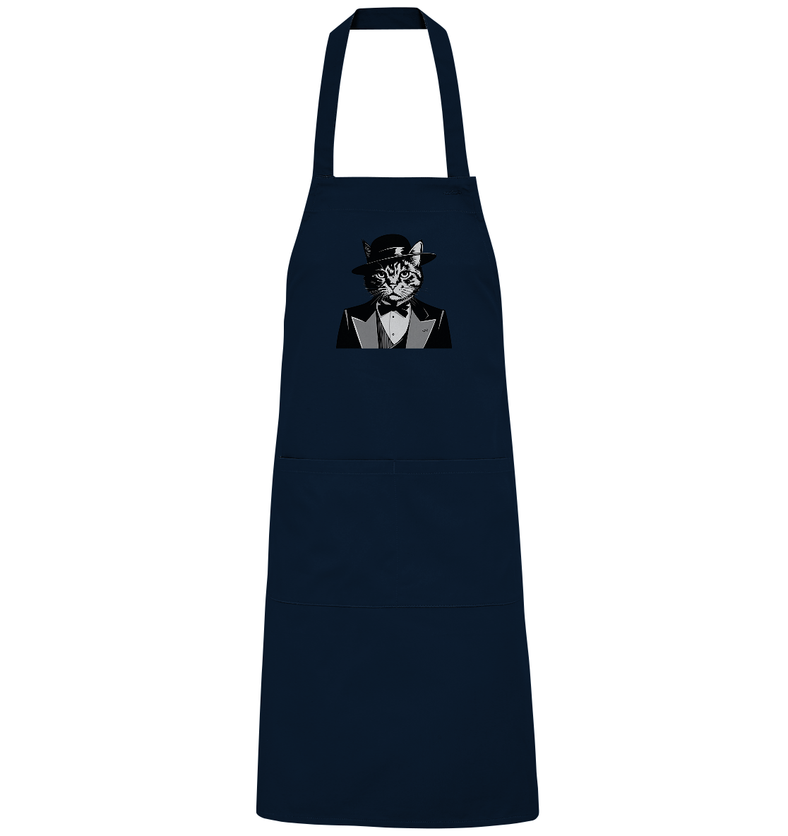 Godfather Katze Mafia - personalisierbar  - Organic Grillschürze