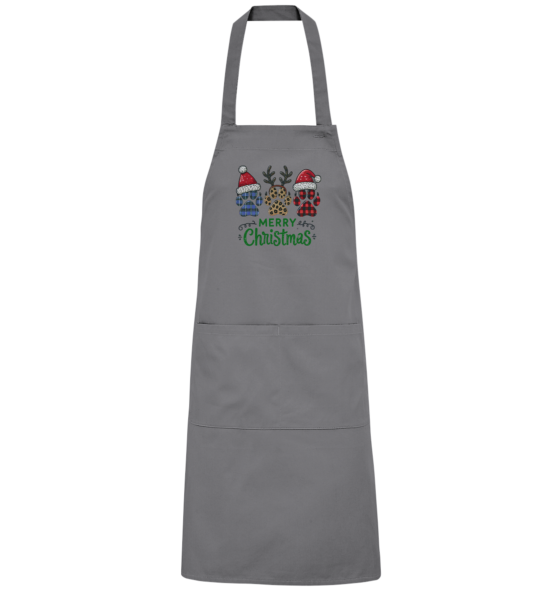Paw Merry Christmas  - Organic Grillschürze