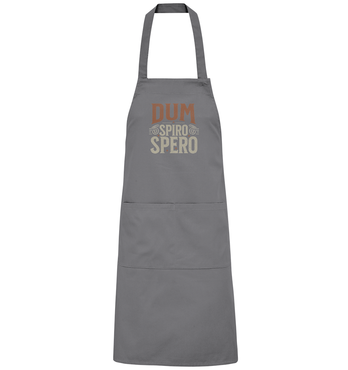 Dum Spiro Spero - Solange ich atme, hoffe ich - Organic Grillschürze