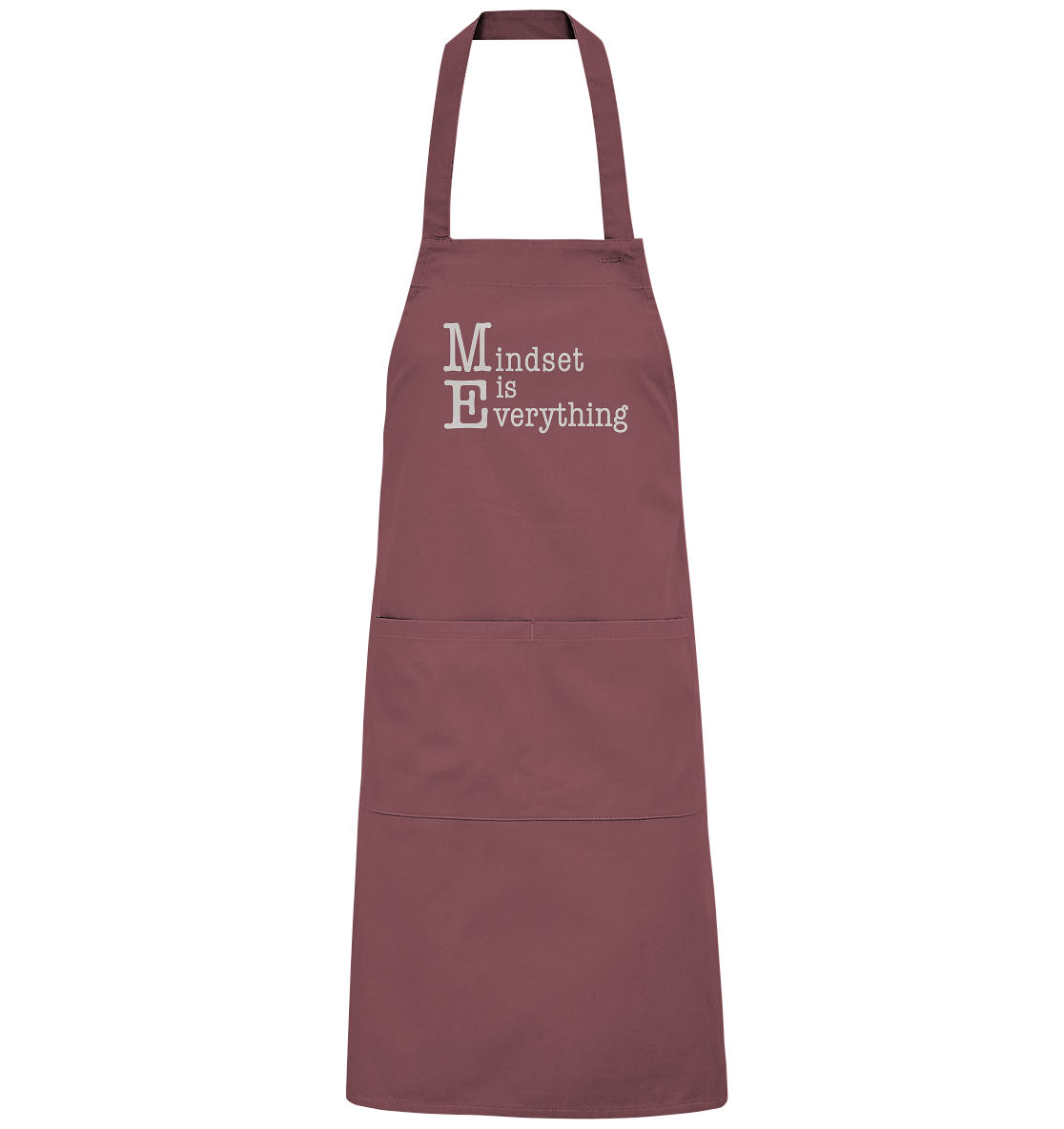 Mindset is Everything - Organic Grillschürze
